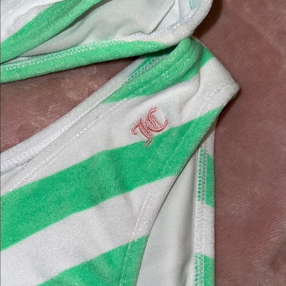 Juicy Couture Striped Regular Size M Bikini Swimwear for Women Viral! NWT summer - Picture 10 of 14